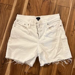 White J Crew Shorts Size 26